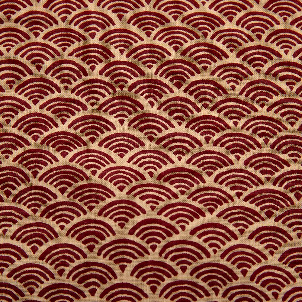 J-Life Nami Red Buckwheat Hull Pillow - Image 4