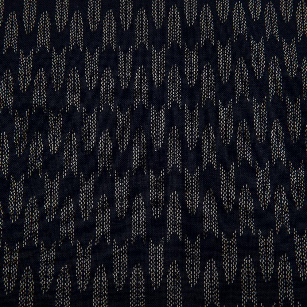 J-Life Ya Gasuri Navy Buckwheat Hull Pillow - Image 4