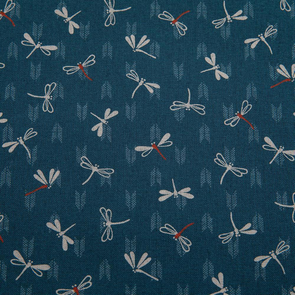J-Life Tombo Blue #2 Buckwheat Hull Pillow - Image 4