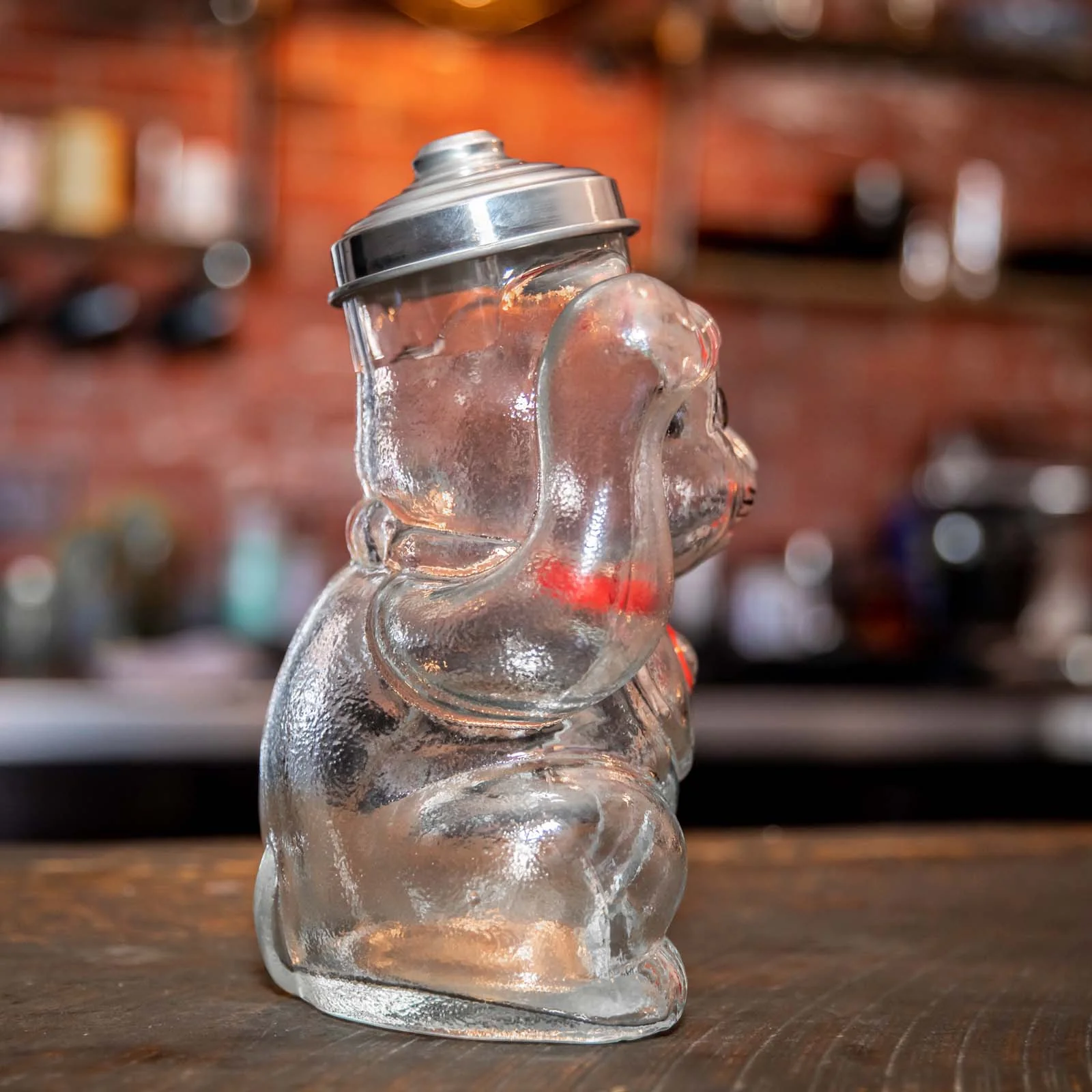 Glass Maneki Neko Jar - Image 3